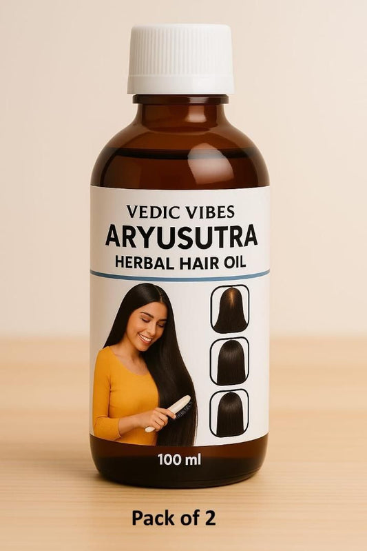 Aryusutra Herbal Hair Oil 100ml Pack of 2